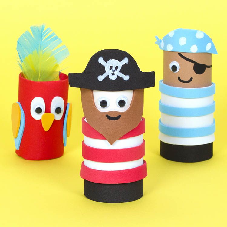 Pirate Tube Puppets