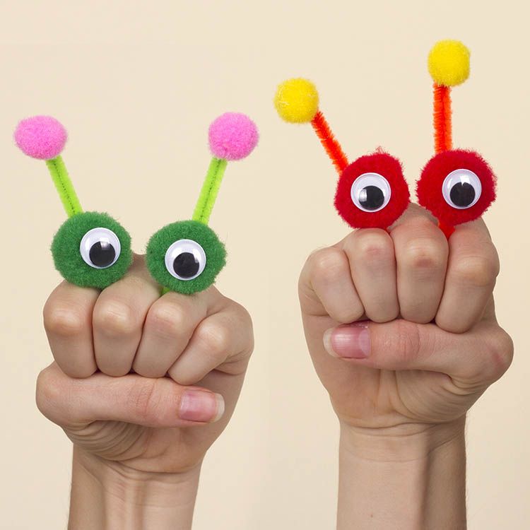 Alien Finger Puppets