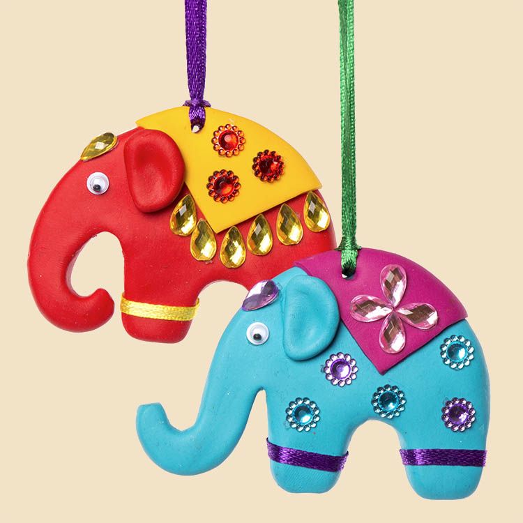 Diwali Elephants