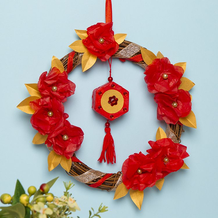 Chinese New Year Wreath