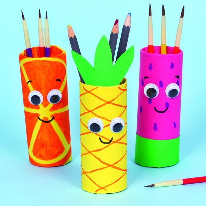 Summer Fruit Pen Pots