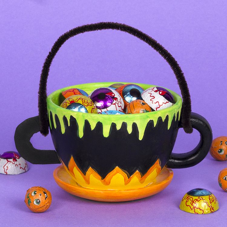 Witch’s Cauldron Treat Bowl