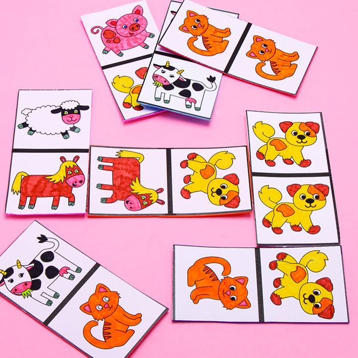 Farm Animal Dominoes