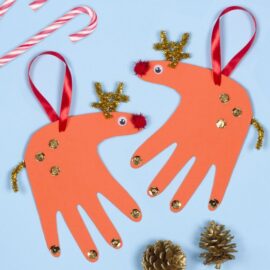 Handprint Reindeer