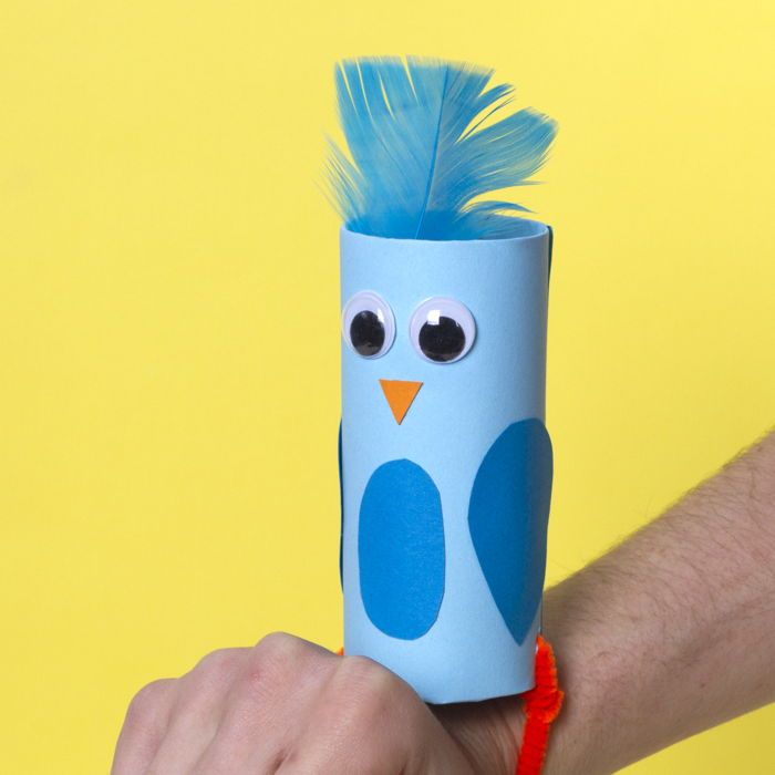 Spring Bird Puppet