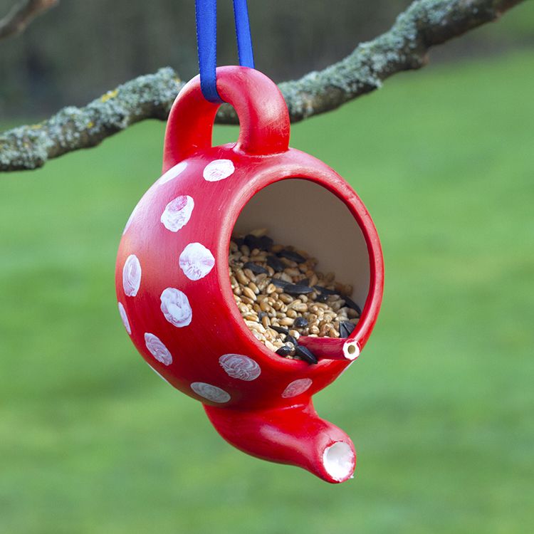 Teapot Bird Feeder