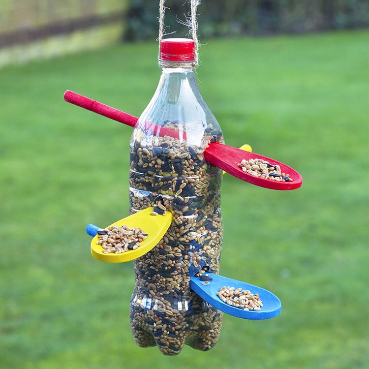 Bottle Bird Feeder