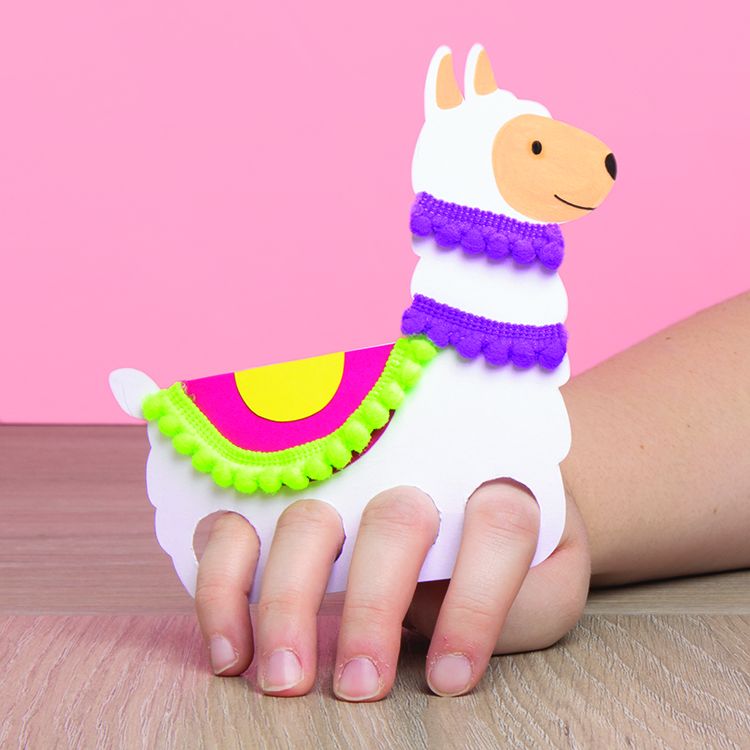 Llama Finger Puppet