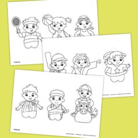 Sports Finger Puppets