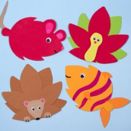 Autumn Leaf Animals