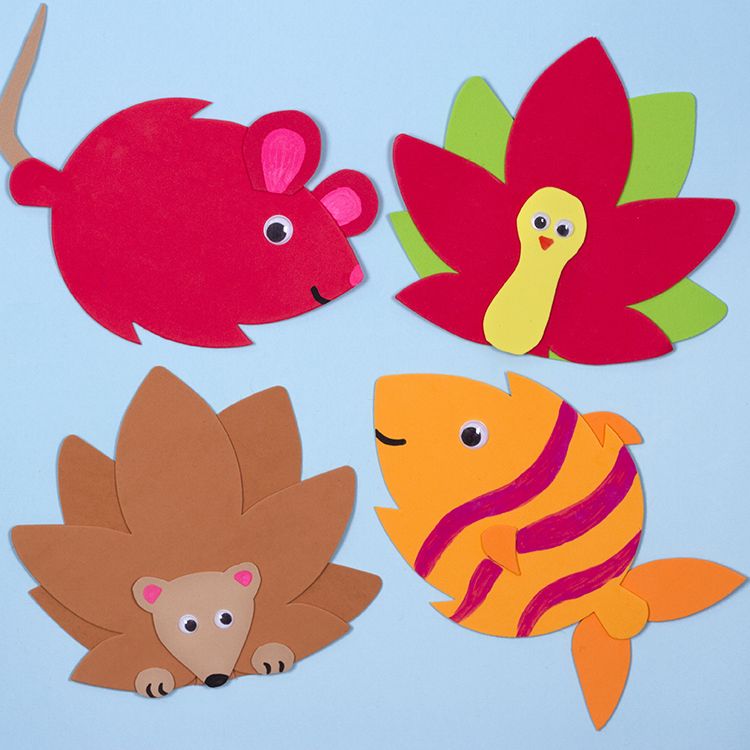 Autumn Leaf Animals