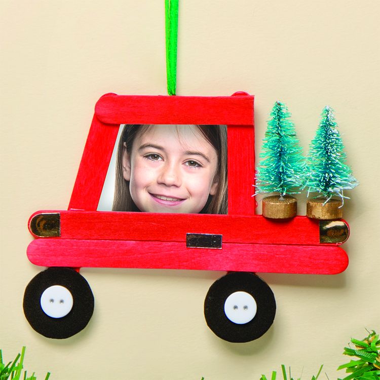 Christmas Car Photo Frame