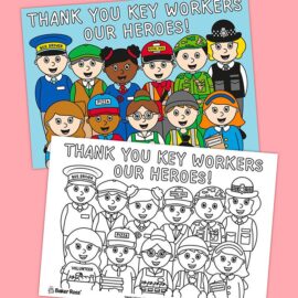 Key Workers THANK YOU Poster