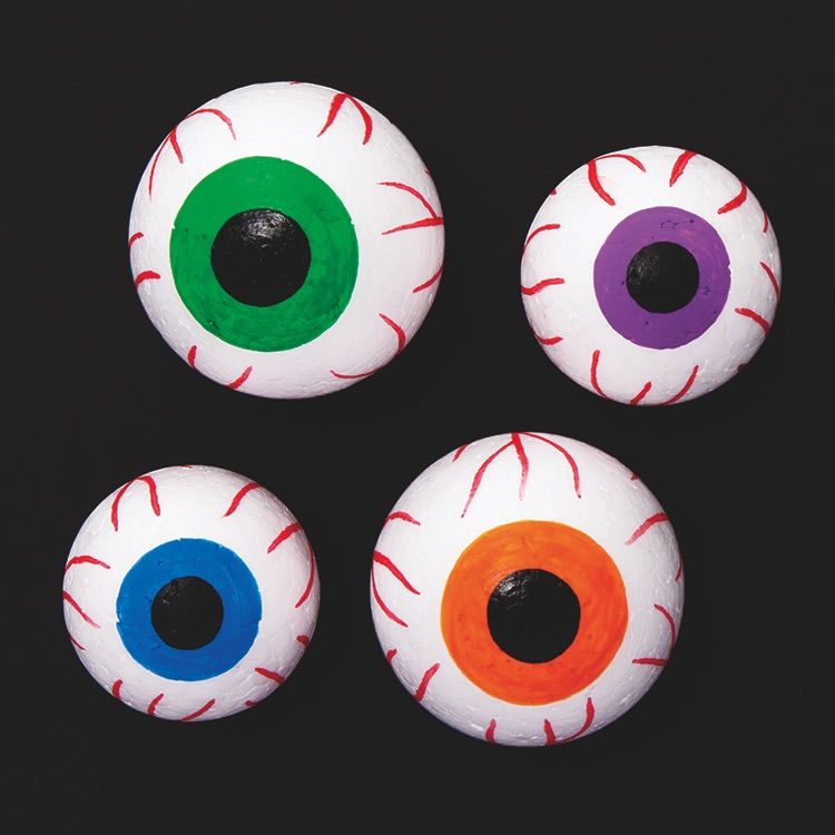 Polystyrene Eyeballs