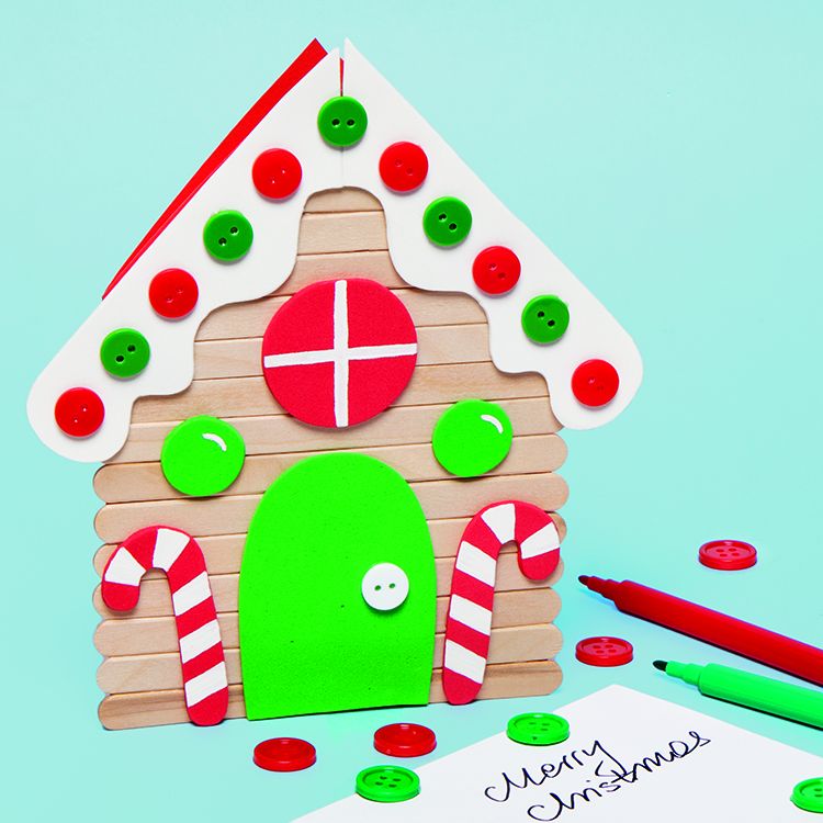 Gingerbread House Card