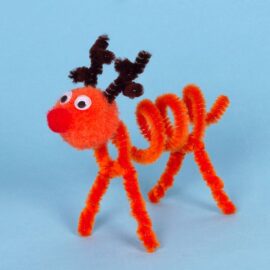 Pipe Cleaner Reindeer