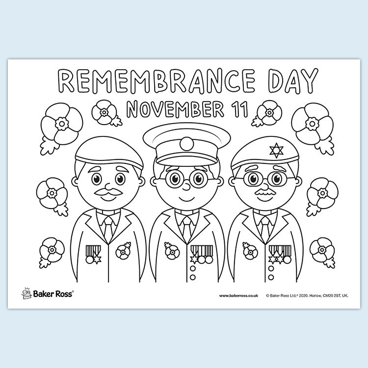 Remembrance Day Veterans Poster