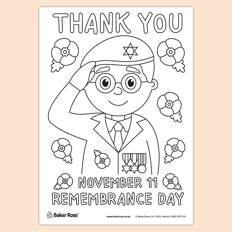 Remembrance Day THANK YOU Poster