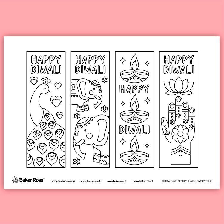 Diwali Bookmarks