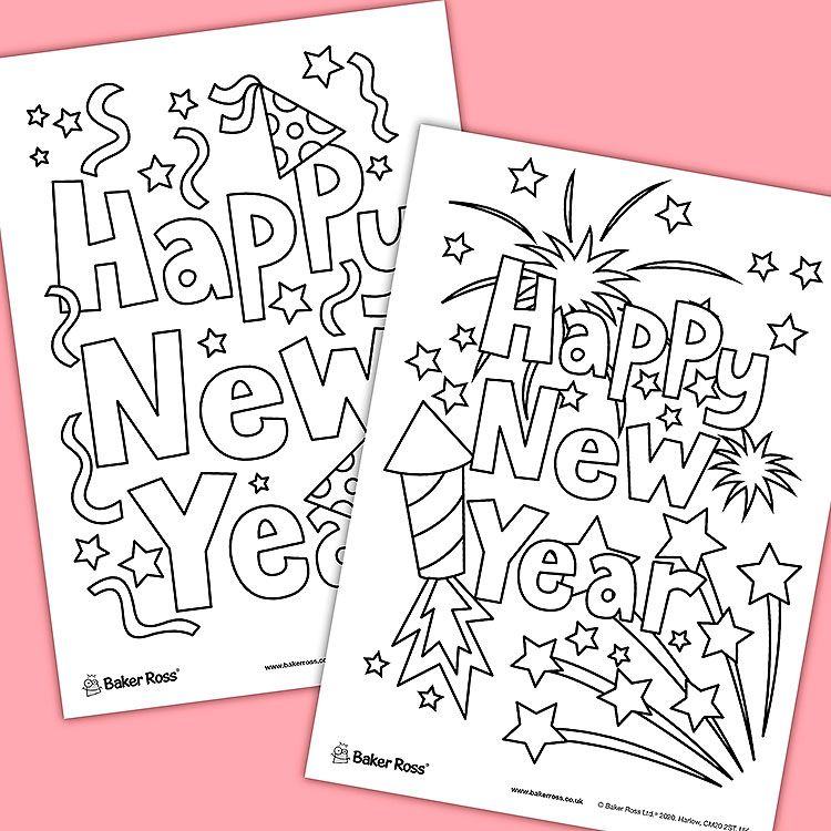 Happy New Year Posters