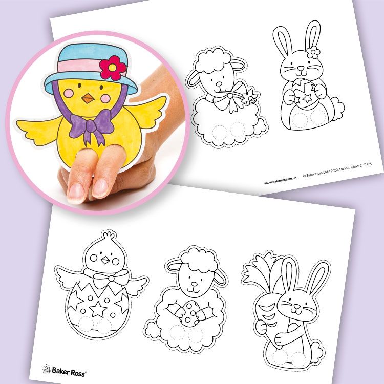 Easter Finger Puppets