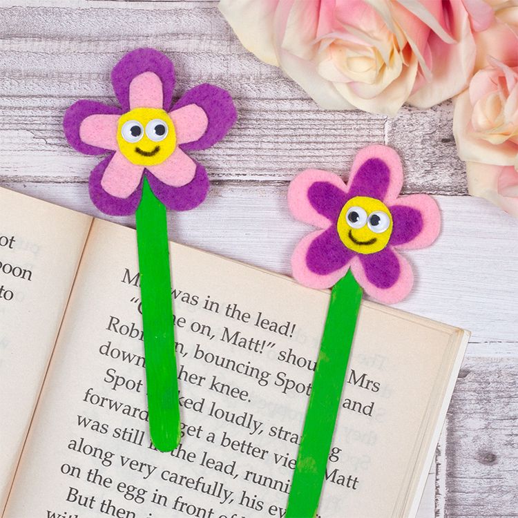 Flower Bookmarks