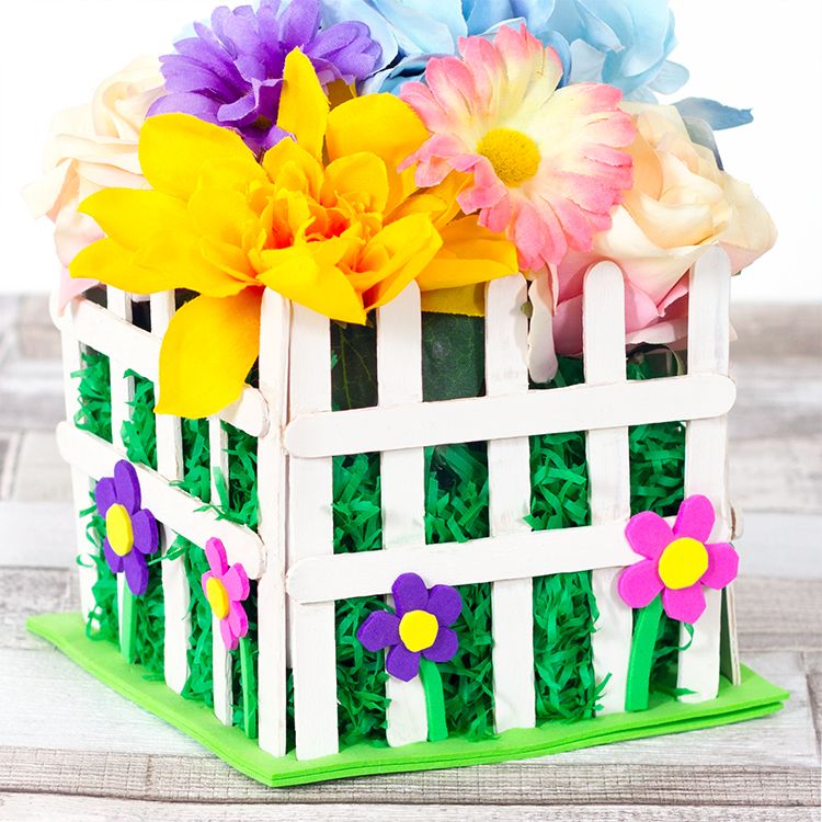 Picket Fence Flower Pot