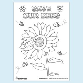 Save Our Bees Poster