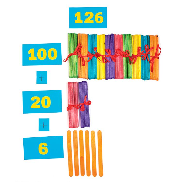 Lolly Stick Values Game