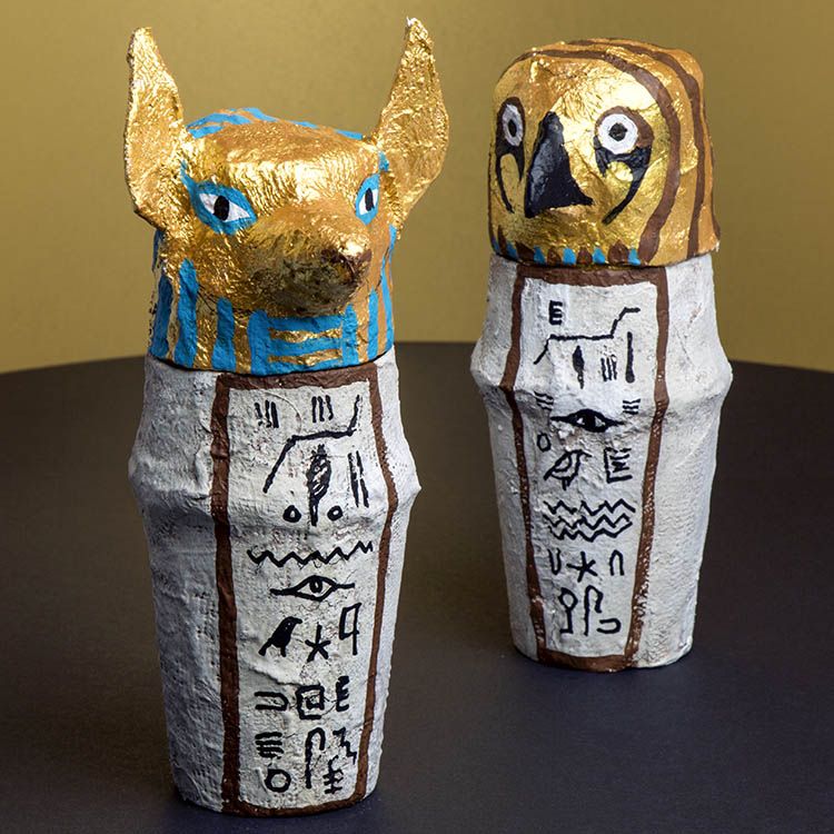 Egyptian Canopic Jars