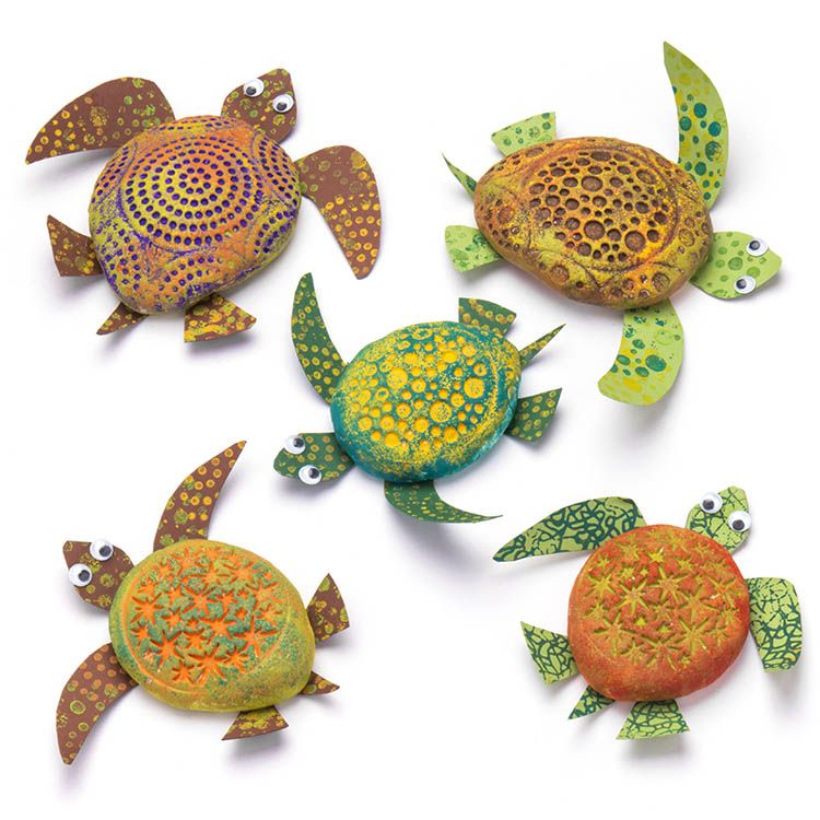 Patterned Sea Turtles