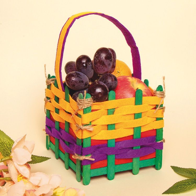 Woven Harvest Basket