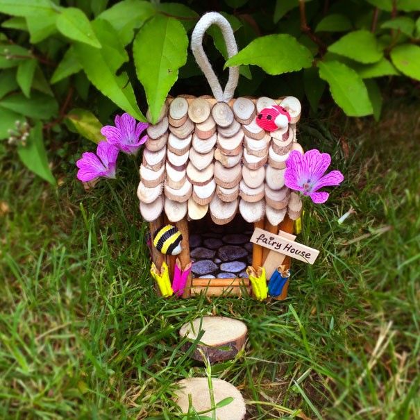 Wooden Fairy House