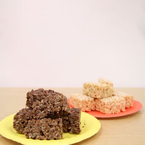 Chocolate Rice Krispies Cakes