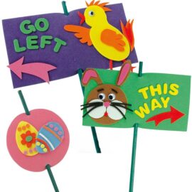 Felt Easter Egg Hunt Signs