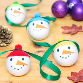 Snowman Mini Garland