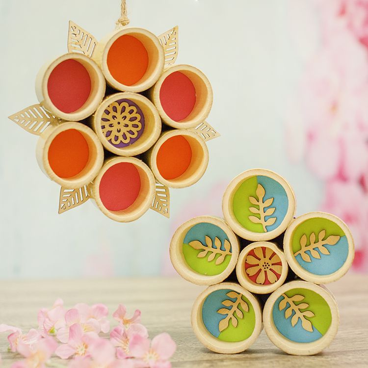 Bamboo Flower Decoration