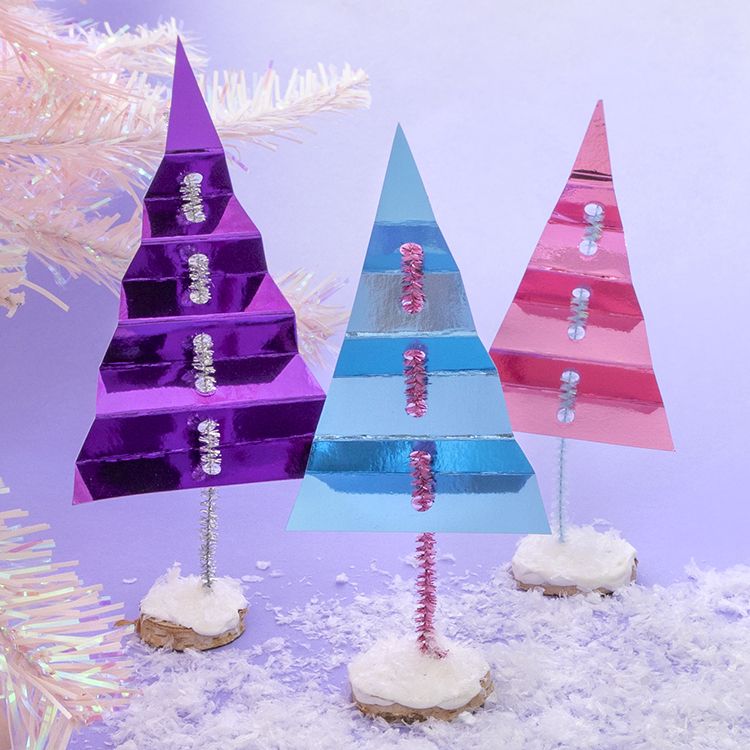 Winter Concertina Trees