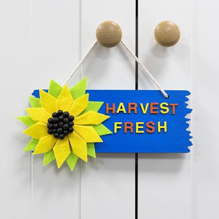 Sunflower ‘Harvest Fresh’ Plaque