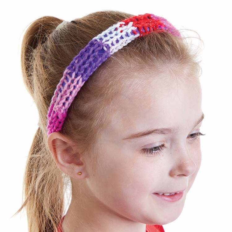 French Knitting Headband