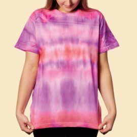 Stripe Tie-Dye T-Shirt