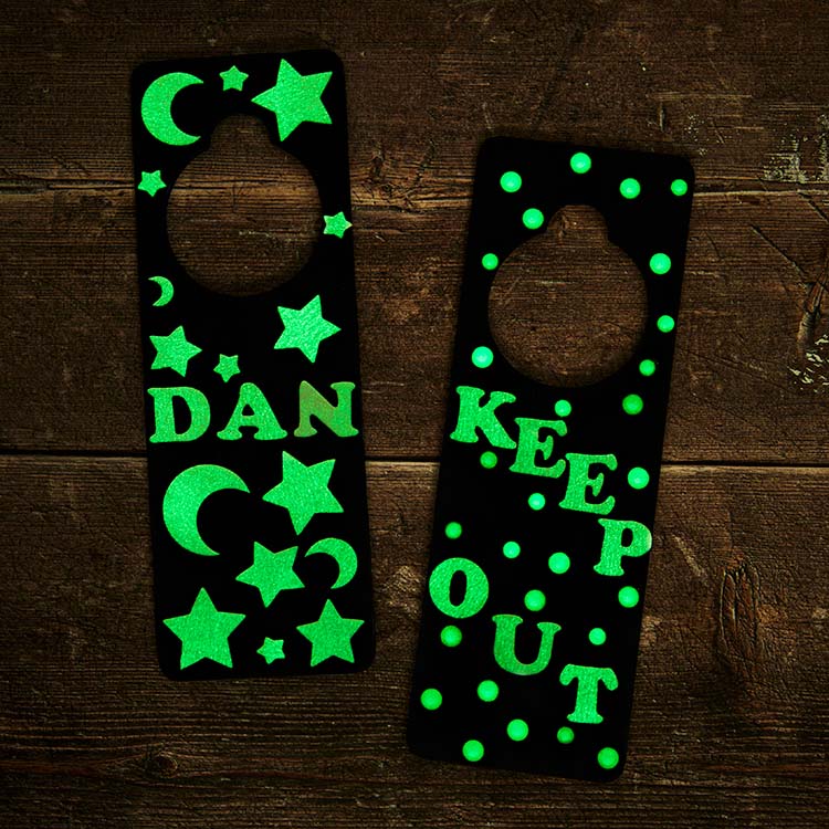 Glow In The Dark Door Hangers