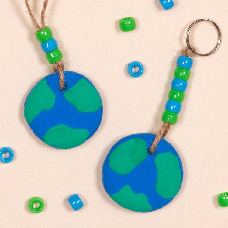 Earth Pendant and Keyring