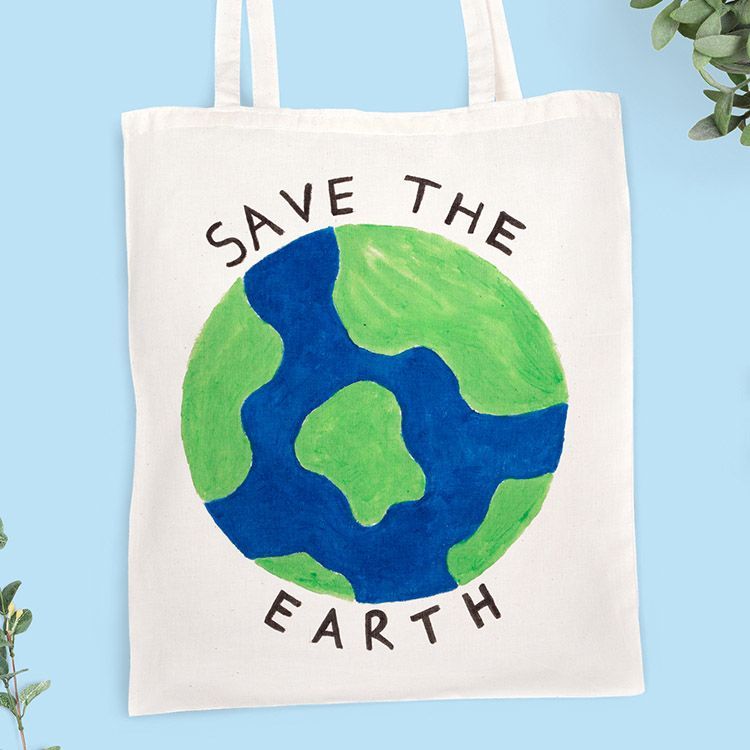 SAVE THE EARTH Message Bag