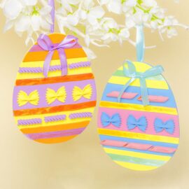 Pasta Shapes Easter Egg Decorations