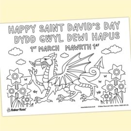 Happy St. David’s Day Poster