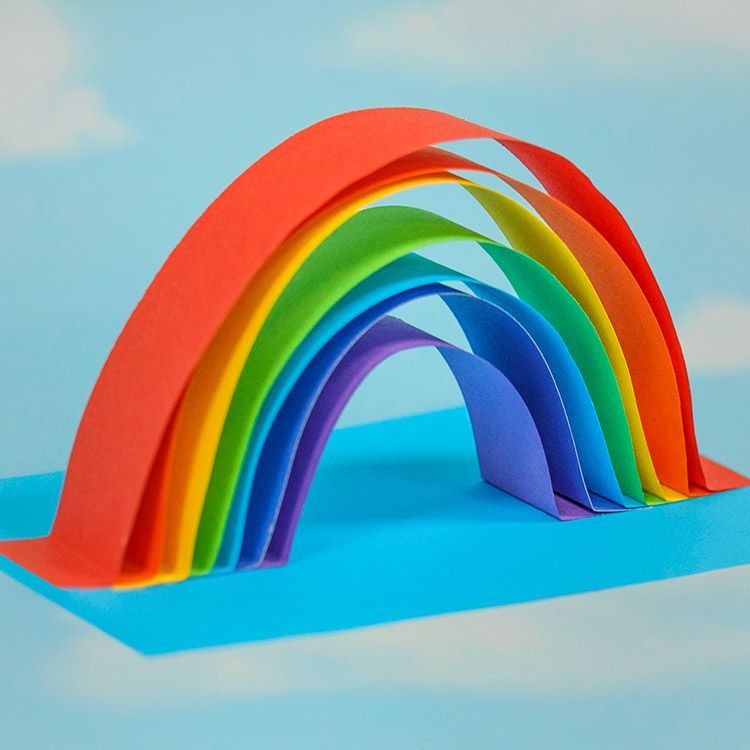 3D Rainbow Decoration