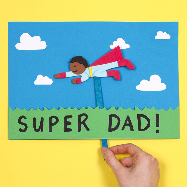 Flying Super Dad