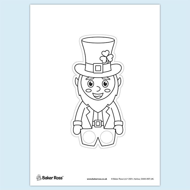 Leprechaun Finger Puppet