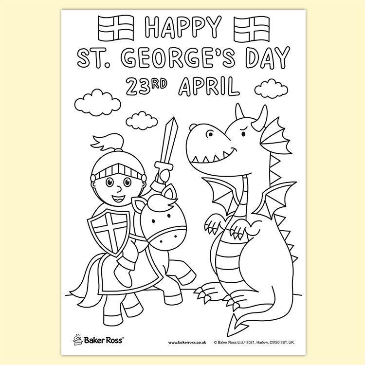 Happy St. George’s Day Poster